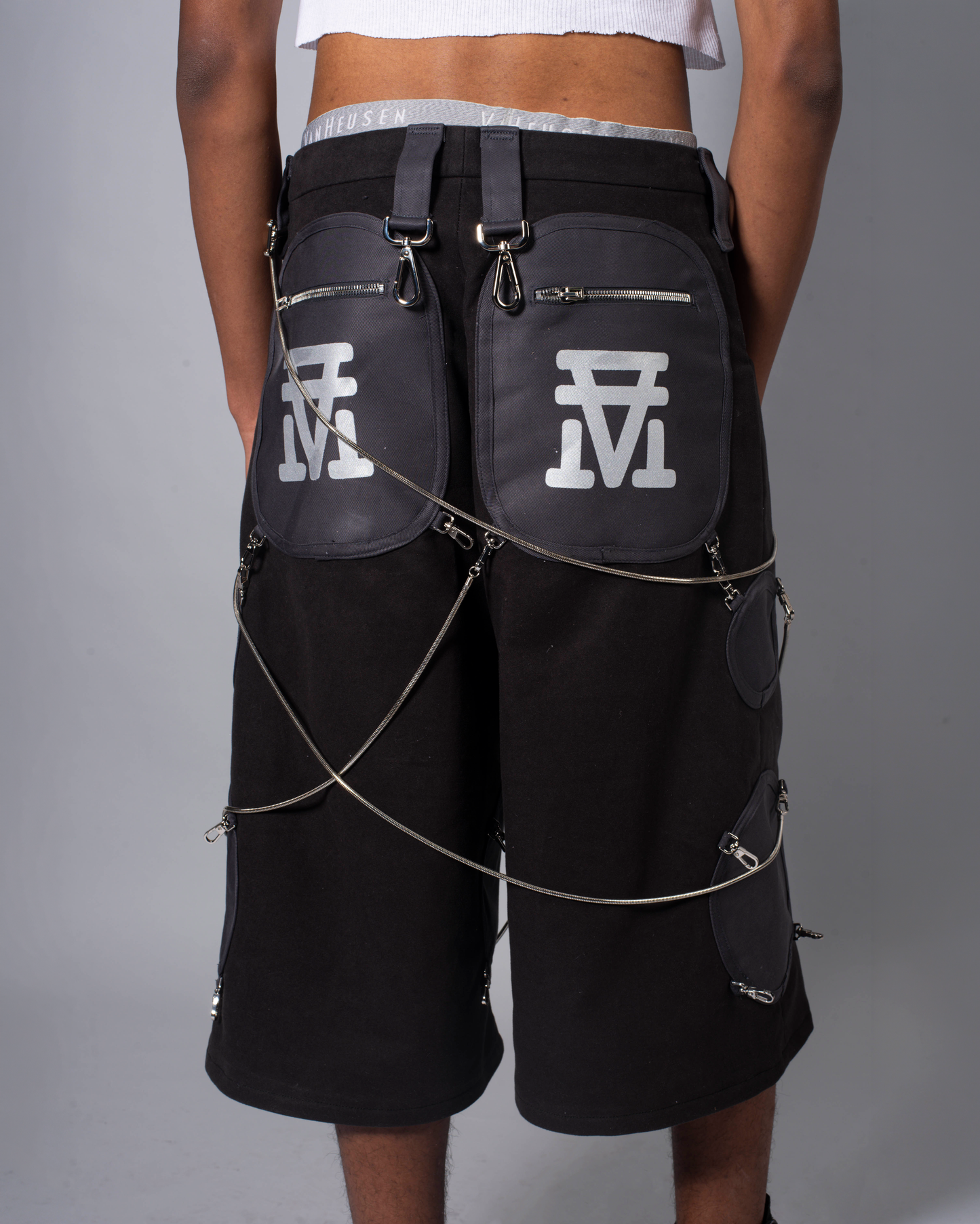 Cyber Chain Shorts